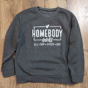 Charcoal Homebody Mode Sweatshirt